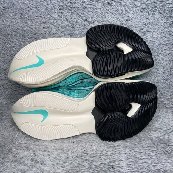 Nike Air Zoom AlphaFly NEXT% Flyknit Size 9 Men Hyper Turquoise - Picture 8 of 8